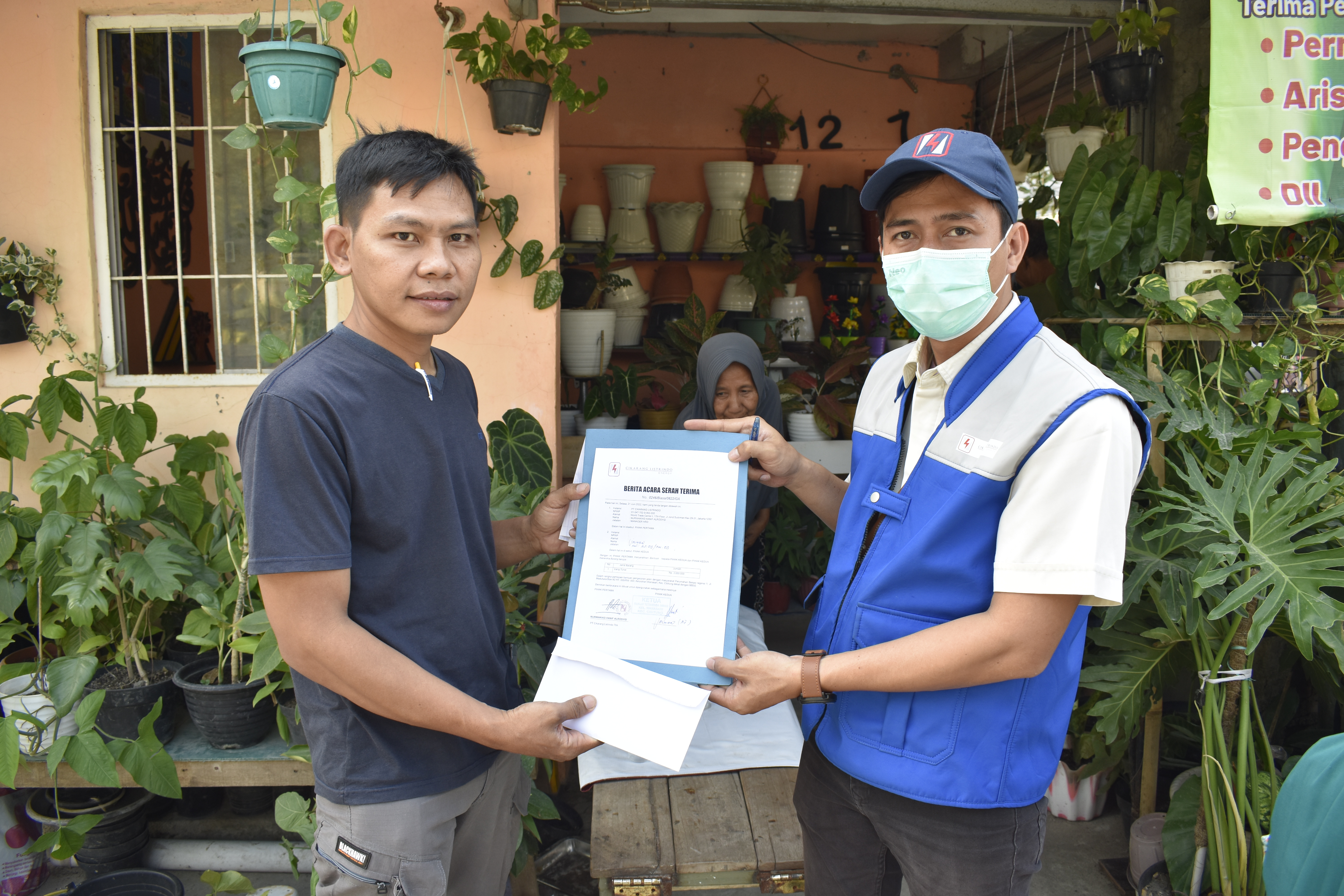 Program Partisipasi Pengecoran Jalan Lingkungan